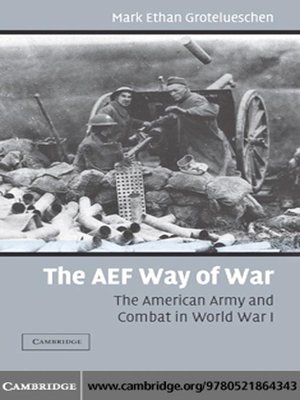 cover image of The AEF Way of War